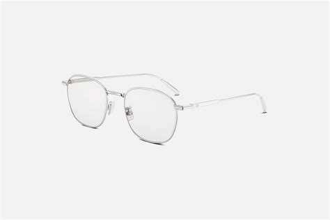 dior black suit brille|DiorBlackSuit S2U Silver Metal Square Glasses with Blue Light .